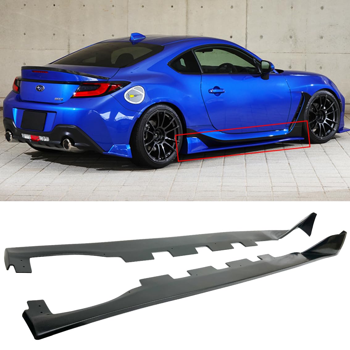 Amazon.com: FITS 2022-2026 Toyota GR86 Subaru BRZ V2 Style Side